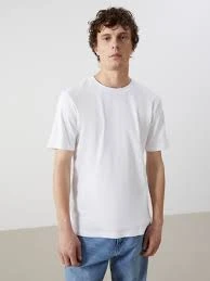 Basic Crew Neck T-Shirt – White