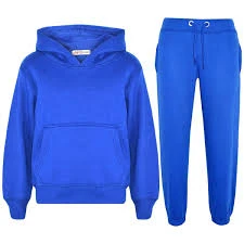 Kids Hoodie & Jogger Set – Blue (2-6Y)