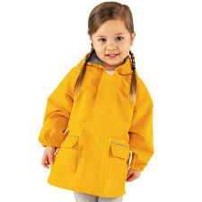 Kids Waterproof Jacket – Yellow (4-10Y)